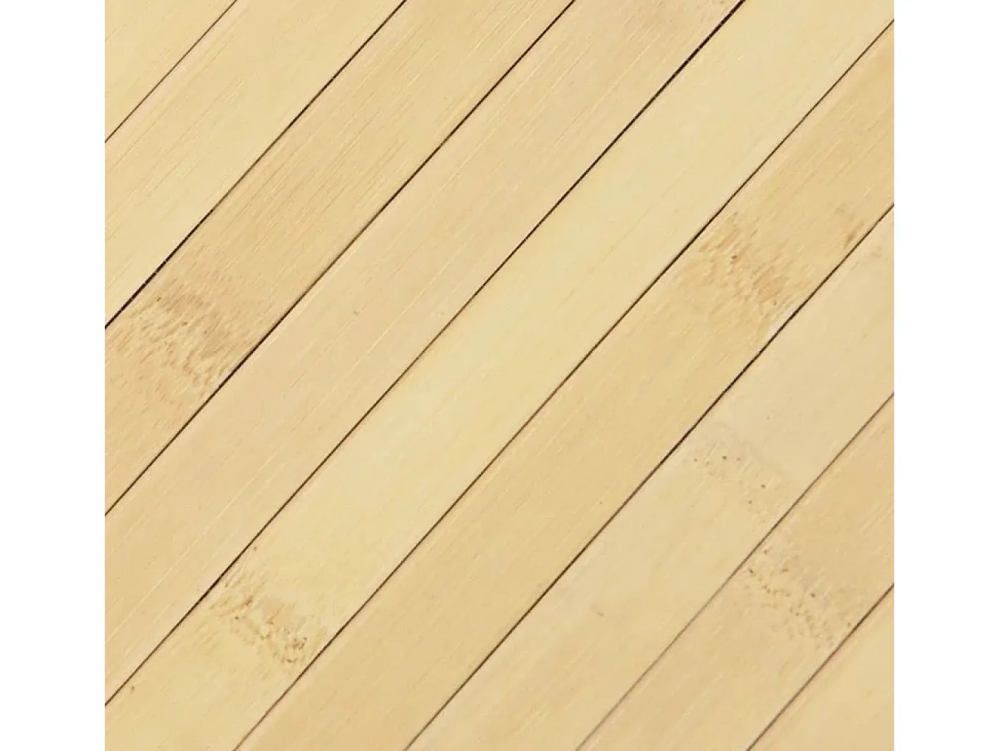 Garden Furniture Wakil Alfombra rectangular bambú color natural claro 60x200 cm Beige Best