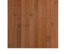 Garden Furniture Alfombra De Salón-Wakil Alfombra rectangular bambú marrón 60x200 cm Marru00f3n
