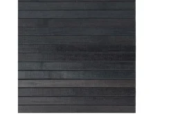 Garden Furniture Wakil Alfombra rectangular bambú 70x300 cm Gris Outlet