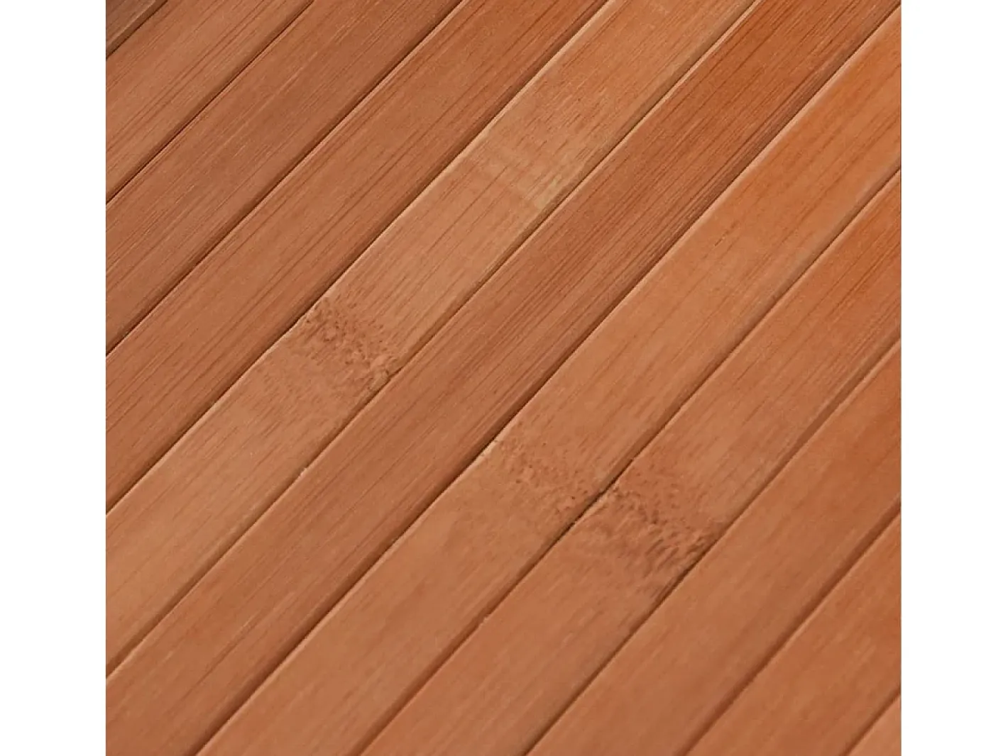 Clearance Garden Furniture Wakil Alfombra rectangular bambú marrón 80x300 cm Marru00f3n