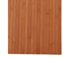 Clearance Garden Furniture Wakil Alfombra rectangular bambú marrón 80x300 cm Marru00f3n
