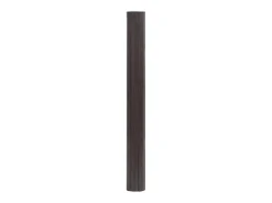Garden Furniture Wakil Alfombra rectangular bambú marrón oscuro 100x200 cm Color natural oscuro New