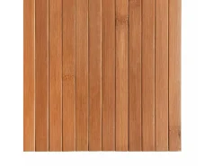 Garden Furniture Wakil Alfombra rectangular bambú color natural 70x100 cm Marru00f3n Discount