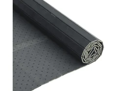 Garden Furniture Wakil Alfombra rectangular bambú 100x100 cm Gris Online