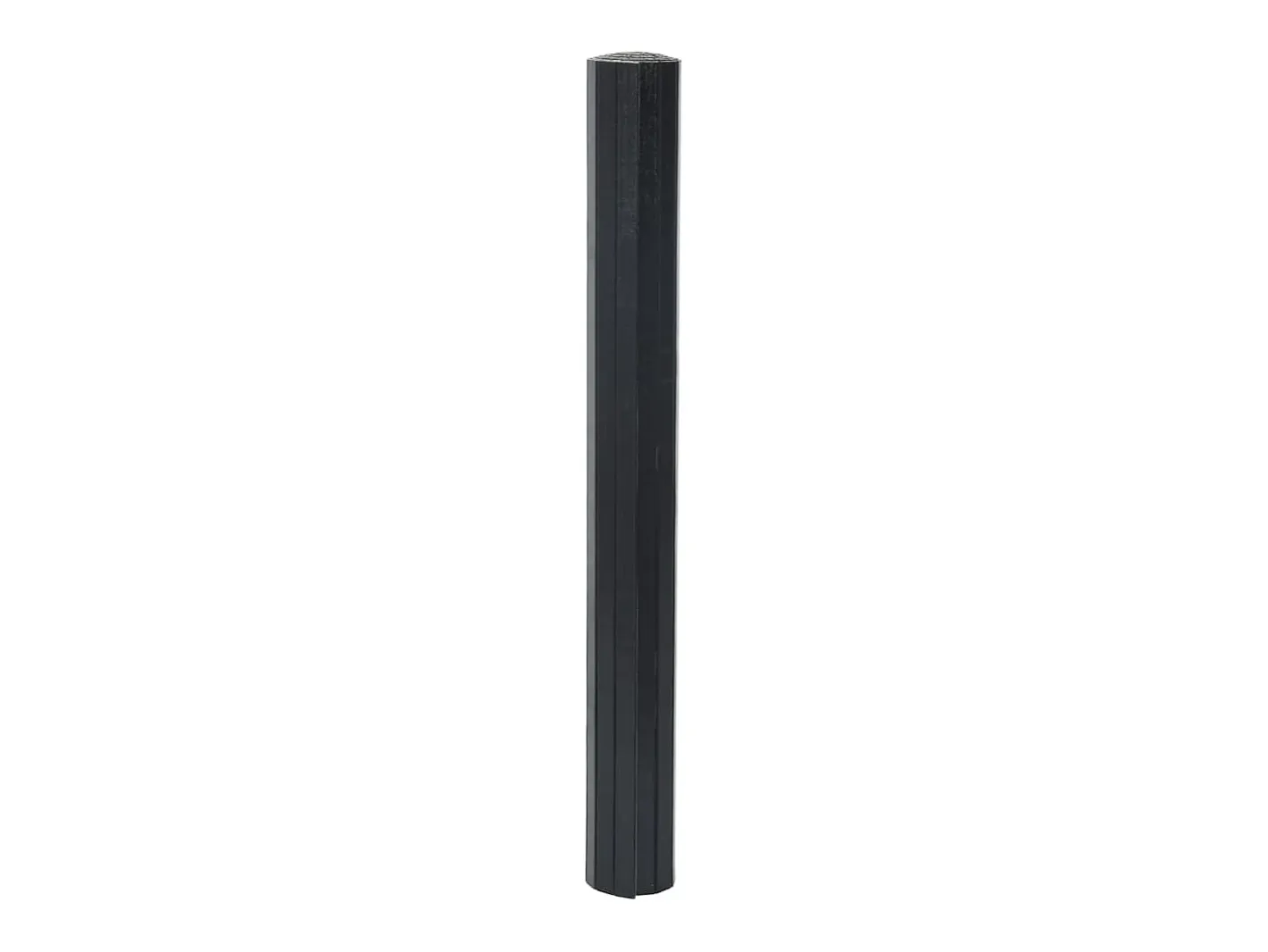 Clearance Garden Furniture Wakil Alfombra rectangular bambú 70x100 cm Negro