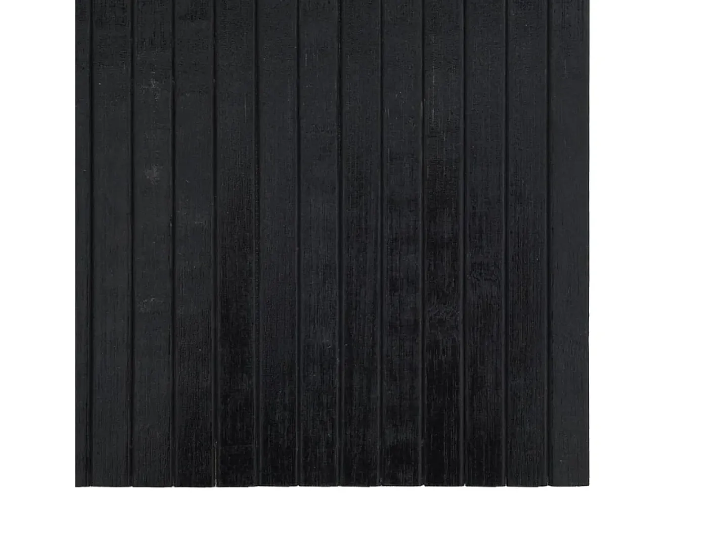 Clearance Garden Furniture Wakil Alfombra rectangular bambú 70x100 cm Negro