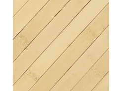 Garden Furniture Wakil Alfombra rectangular bambú color natural claro 100x200 cm Beige Outlet