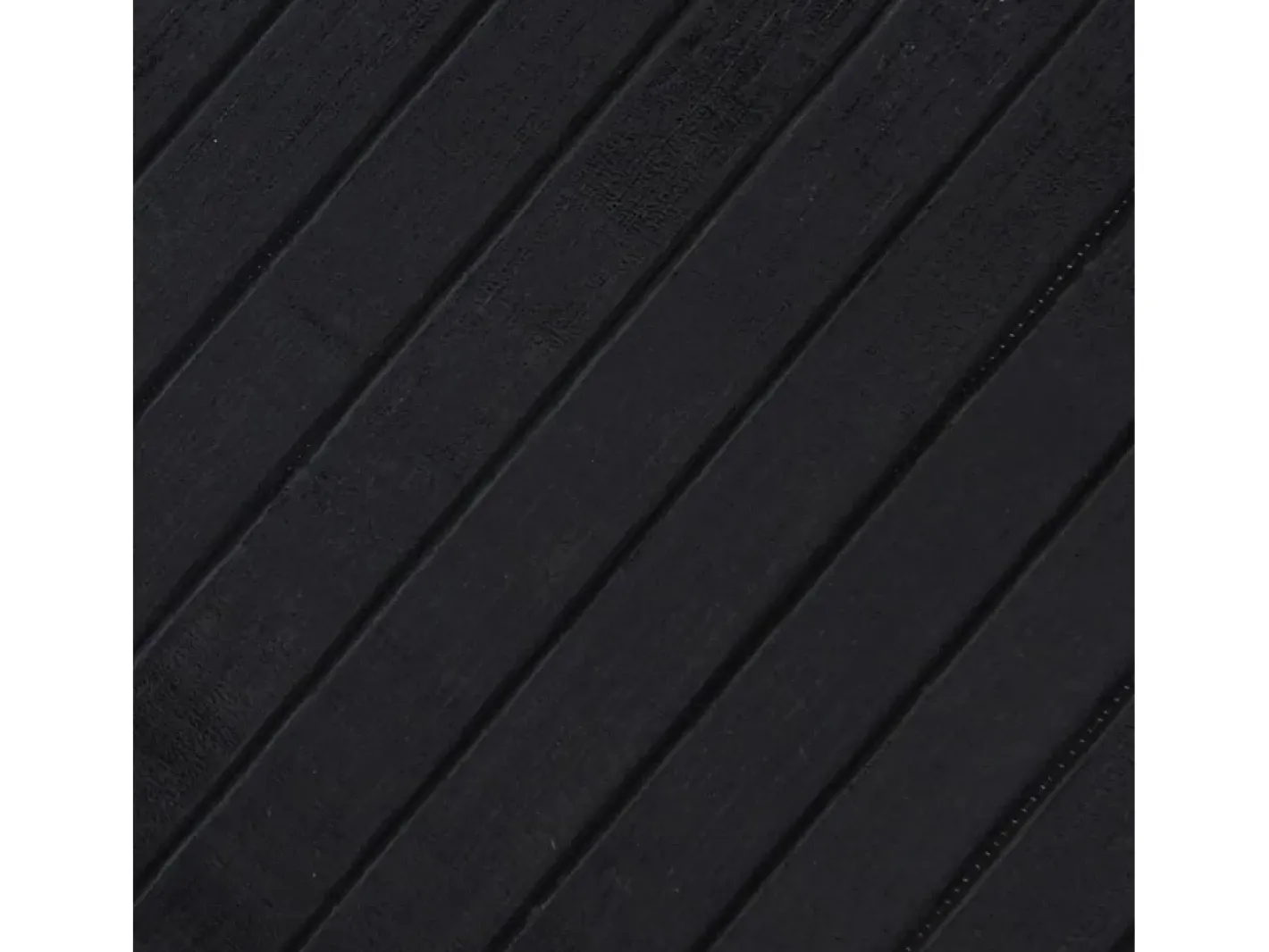 Garden Furniture Wakil Alfombra rectangular bambú 80x100 cm Negro