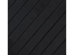 Garden Furniture Wakil Alfombra rectangular bambú 80x300 cm Negro